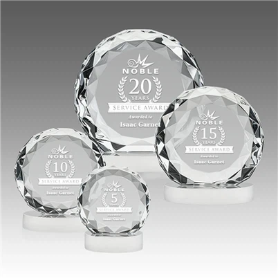 Kristall pappírsvekt